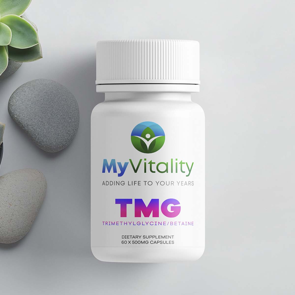 TMG (Trimethylglycine or Betaine) 60 x 500mg Capsules