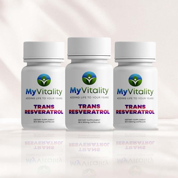 购买 MyVitality 反式白藜芦醇 3 瓶特价套装